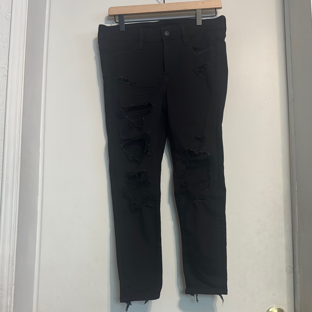 American Eagle distressed jeggings 8 x-short